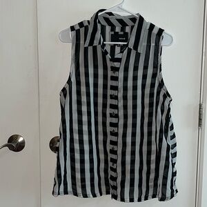 Hurley Sheer Sleeveless Blouse